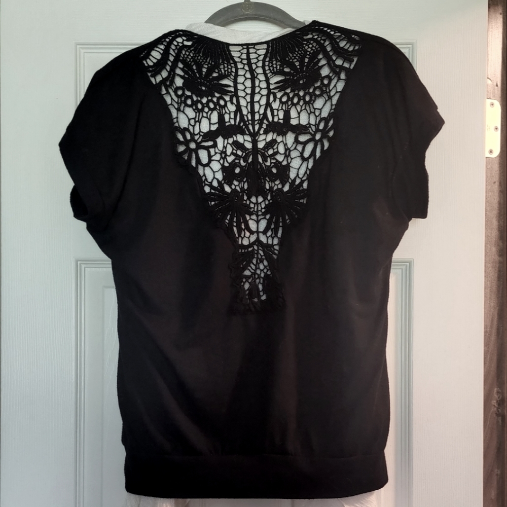 Crochet Detail Top
